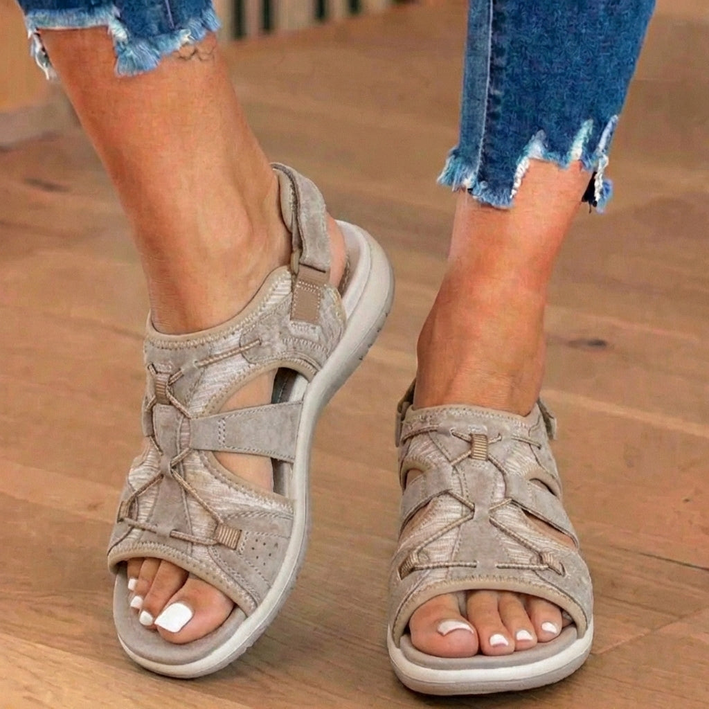 Orthopedic Sport Mesh Sandals - Multi-Strap Adjustable Design