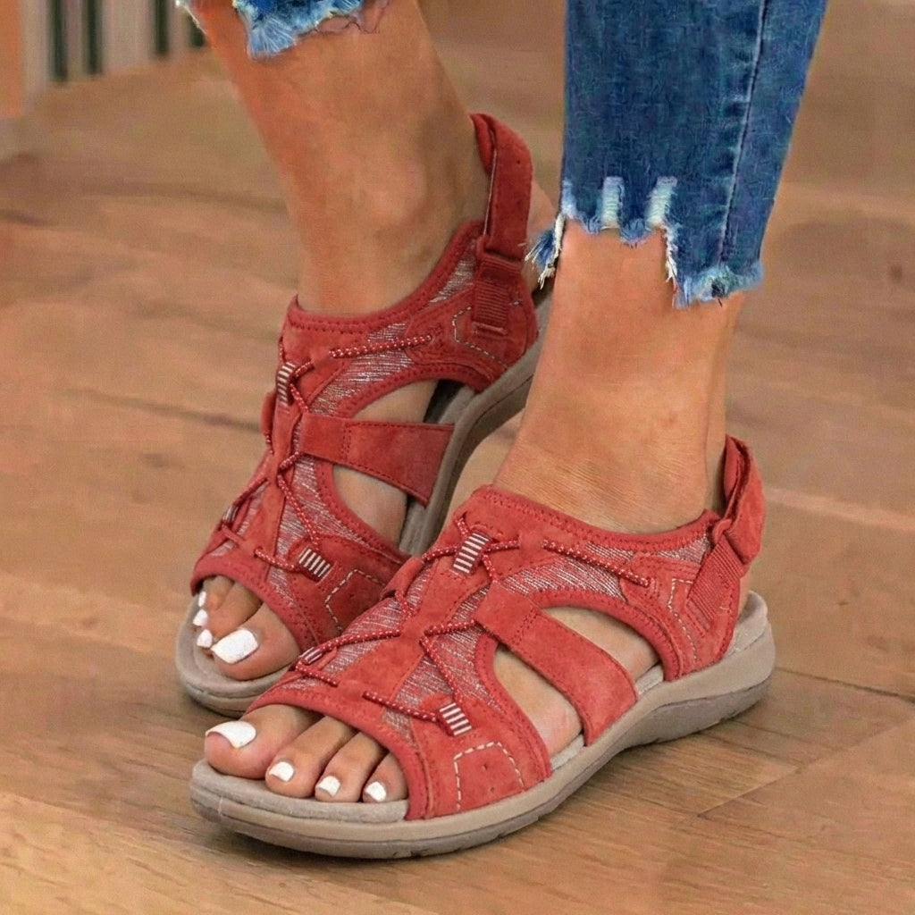 Orthopedic Sport Mesh Sandals - Multi-Strap Adjustable Design