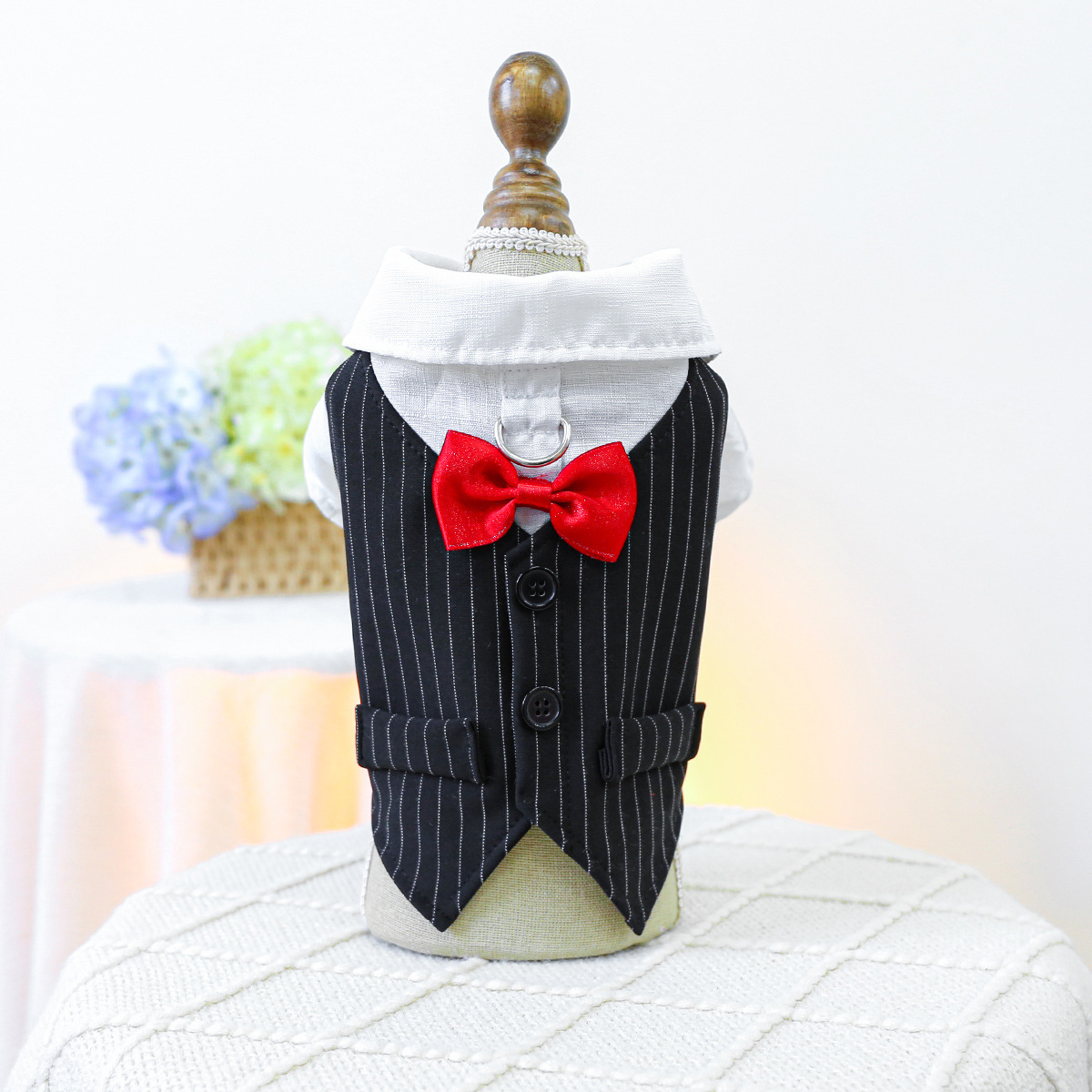 Bow Tie Tailcoat - Black & White