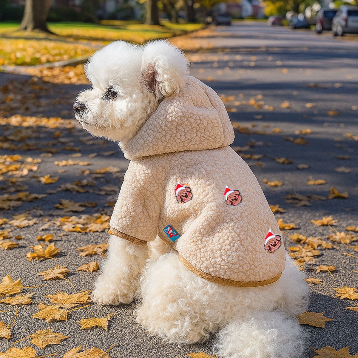 Cozy Lamb Fleece Hoodie | Autumn & Winter Essential | Warm Thickened Pet Wear
