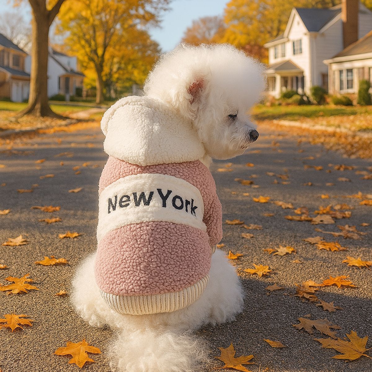 Cozy Lamb Fleece Hoodie | Autumn & Winter Essential | Warm Thickened Pet Wear