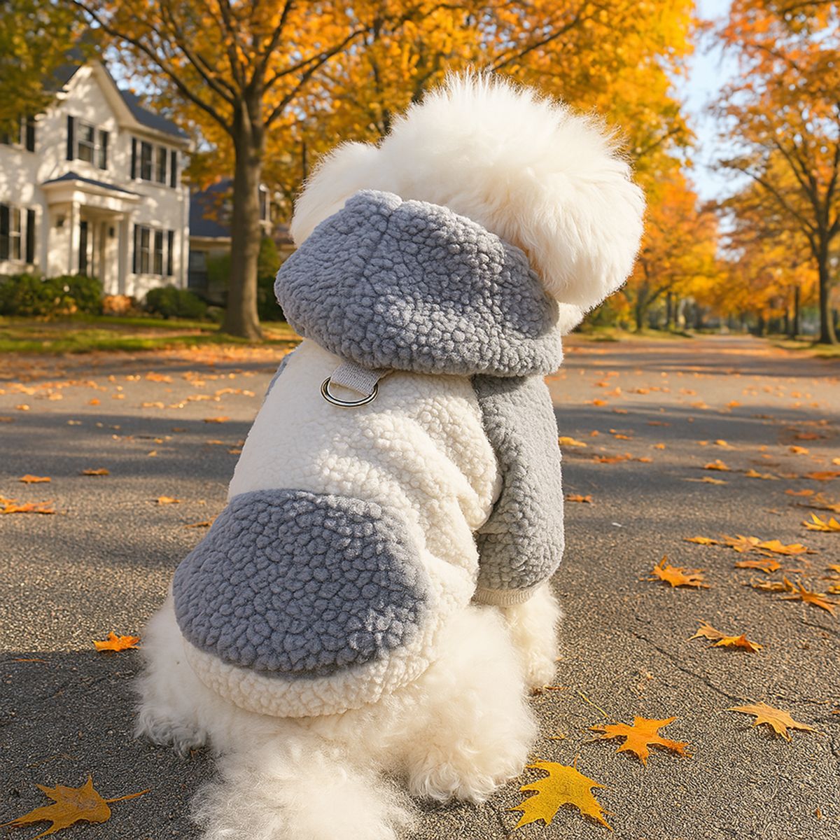 Cozy Lamb Fleece Hoodie | Autumn & Winter Essential | Warm Thickened Pet Wear