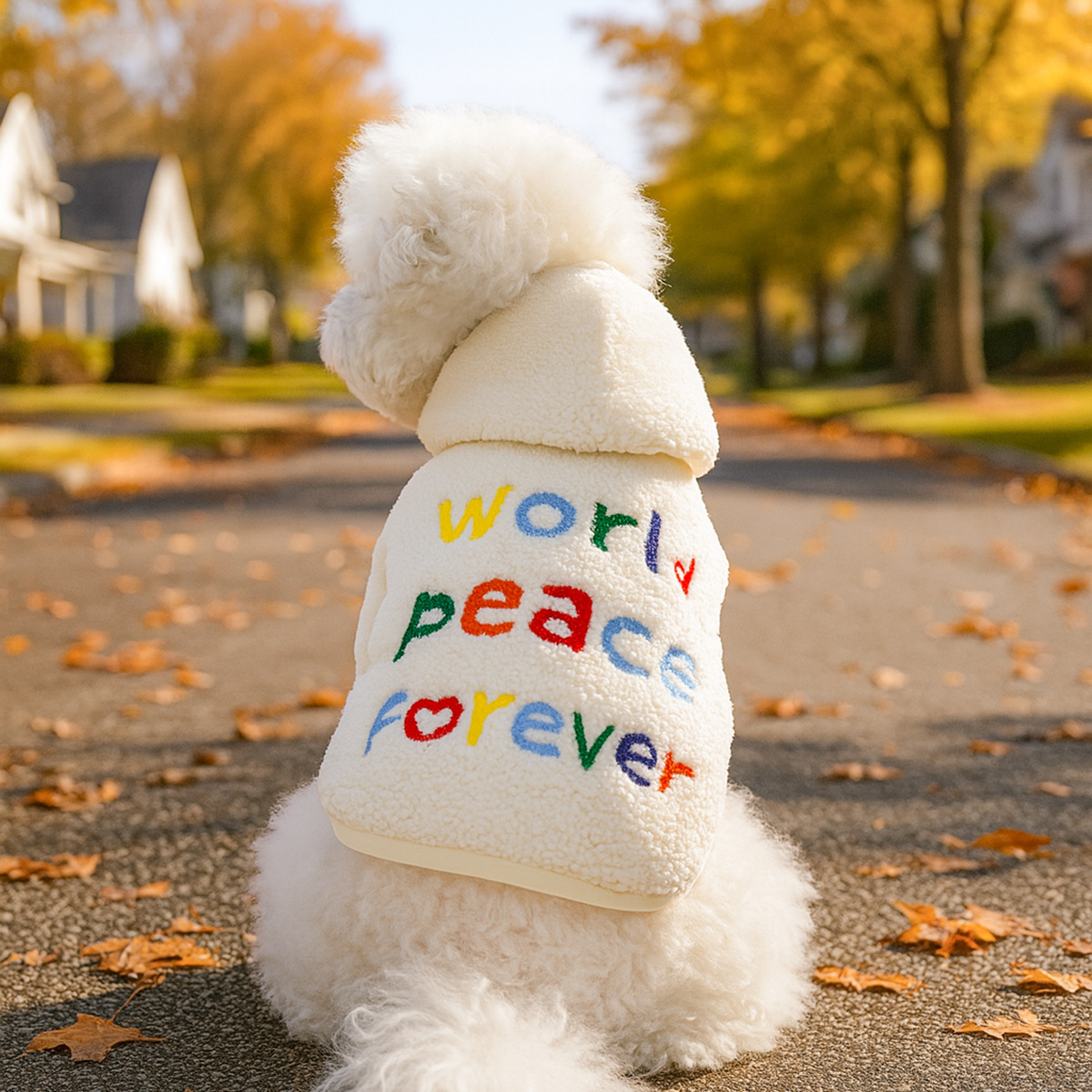 Cozy Lamb Fleece Hoodie | Autumn & Winter Essential | Warm Thickened Pet Wear