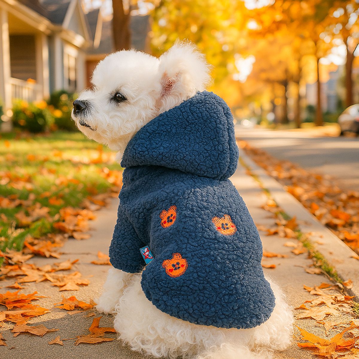 Cozy Lamb Fleece Hoodie | Autumn & Winter Essential | Warm Thickened Pet Wear