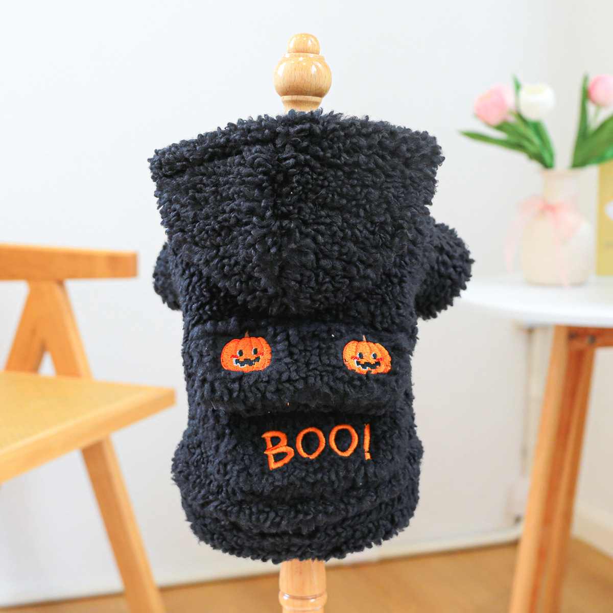 New Winter Pet Vest - Coffee Colored, Fleece Padded & Thickened, Stylish Warm Wear for Puppies & Kittens-BELLEPAW