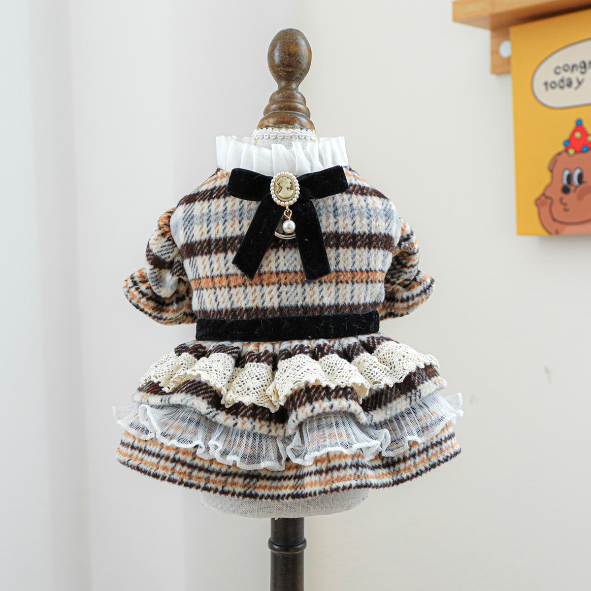 Cute Sweet Princess Dress - Casual Chic Holiday Pet Outfit for Dogs & Cats