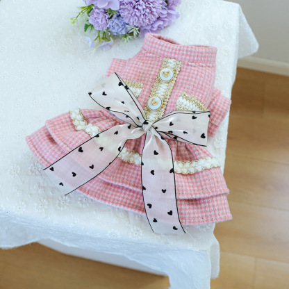 Cute Sweet Princess Dress - Casual Chic Holiday Pet Outfit for Dogs & Cats