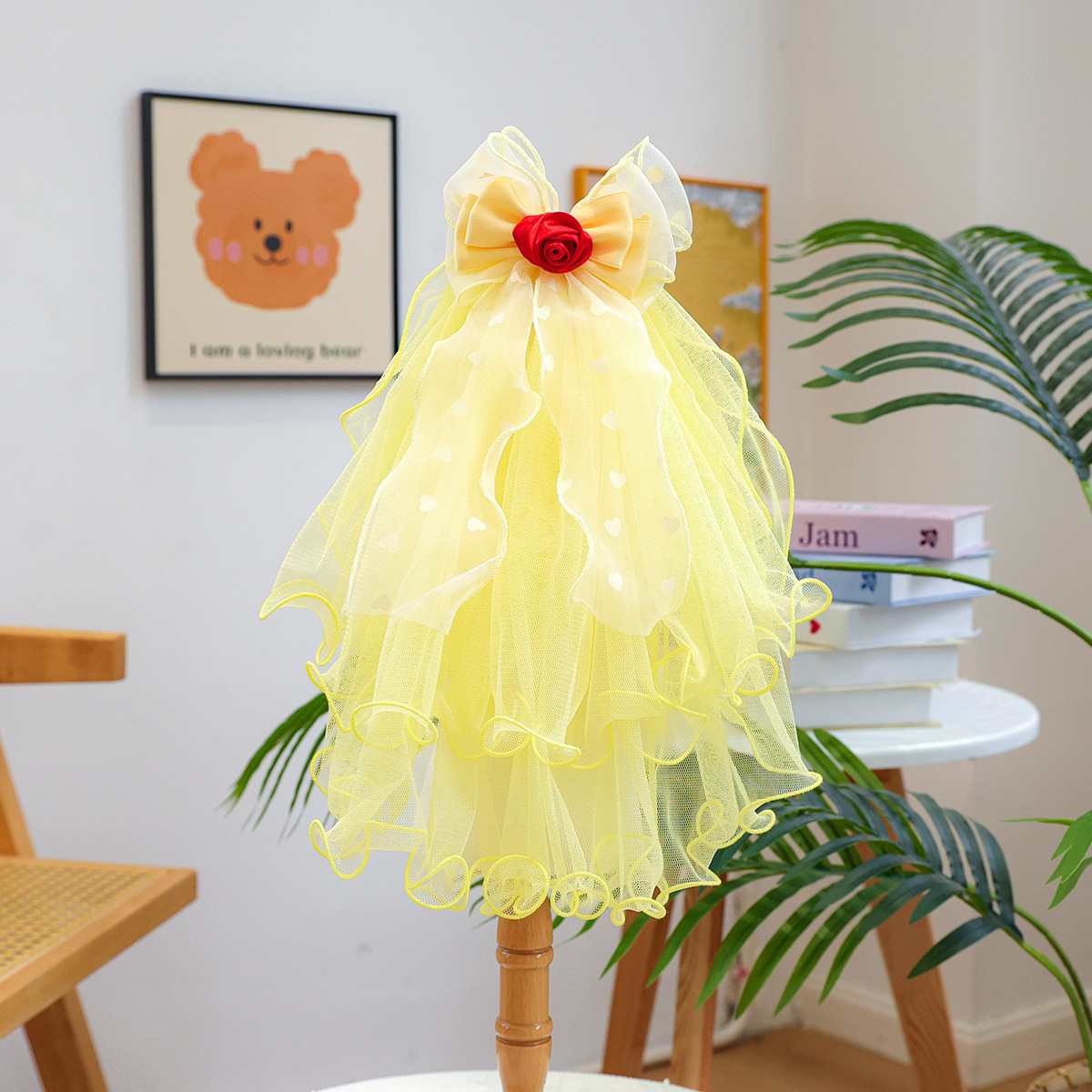 Rabbit Ear Veil - Purple