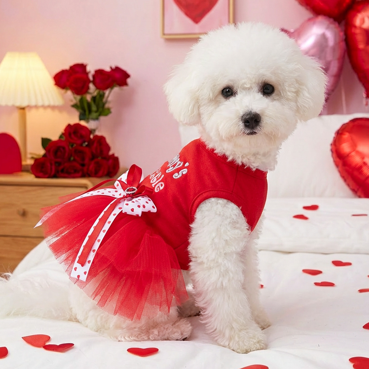 Bellepaw  "Mommy's Little Sweetheart" Valentine Tutu Dress