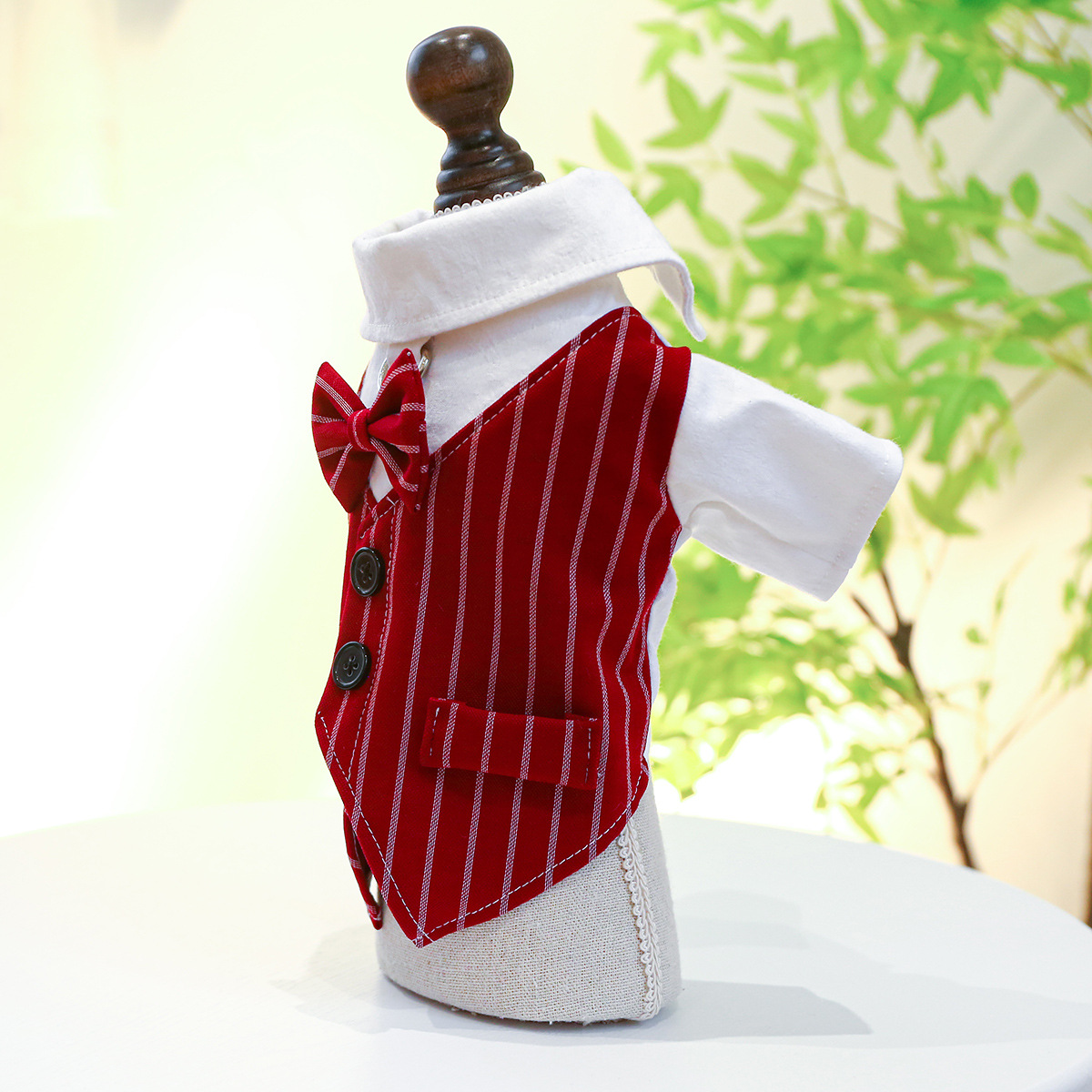 Bow Tie Tailcoat - Black & White