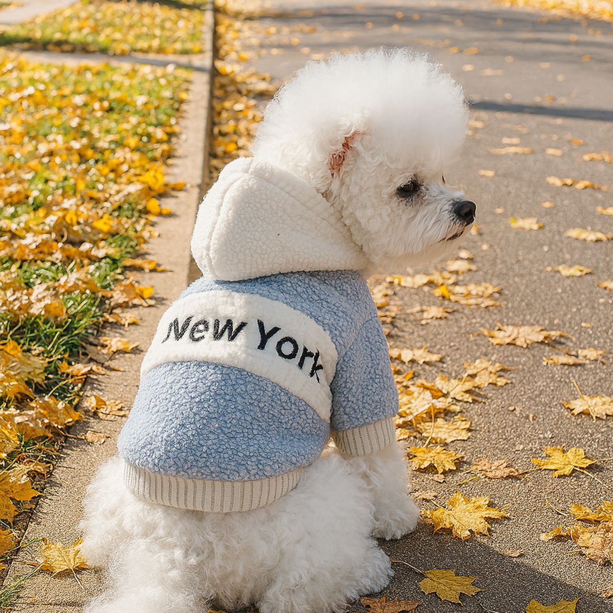 Cozy Lamb Fleece Hoodie | Autumn & Winter Essential | Warm Thickened Pet Wear