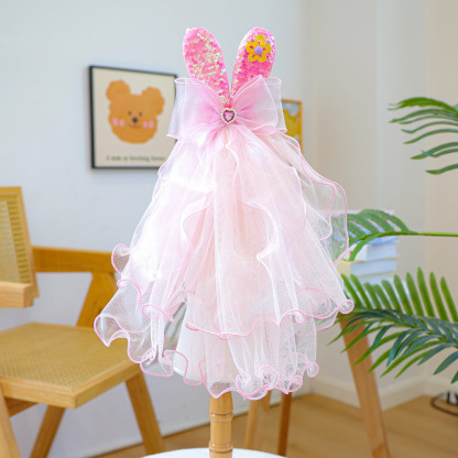 Rabbit Ear Veil - Purple