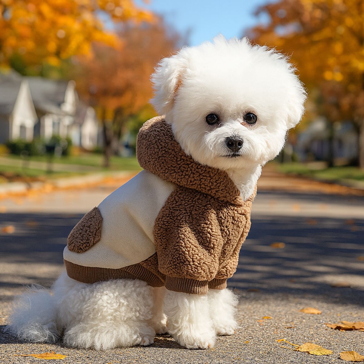 Cozy Lamb Fleece Hoodie | Autumn & Winter Essential | Warm Thickened Pet Wear