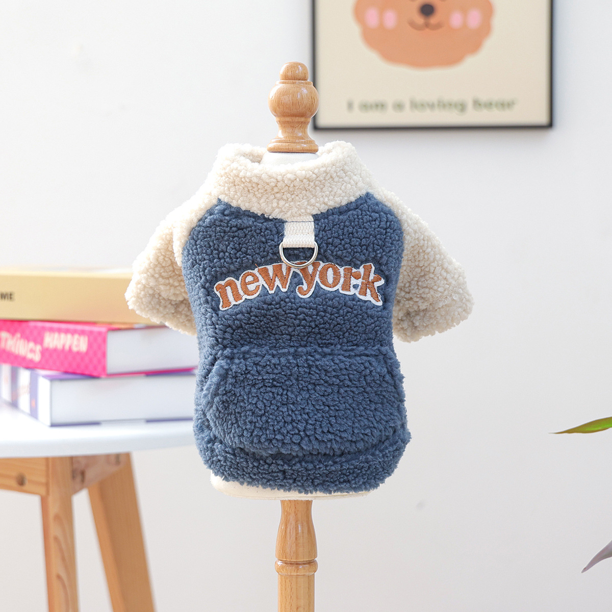 New Spring Pet Vest - Coffee Colored, Fleece Padded & Thickened, Stylish Warm Wear for Puppies & Kittens-BELLEPAW