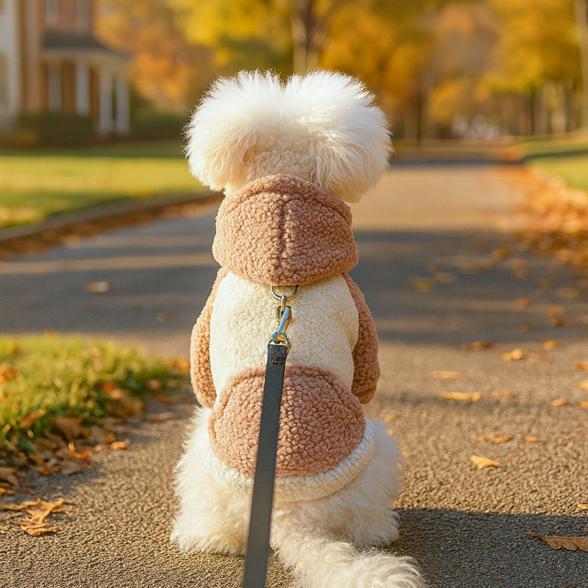 Cozy Lamb Fleece Hoodie | Autumn & Winter Essential | Warm Thickened Pet Wear