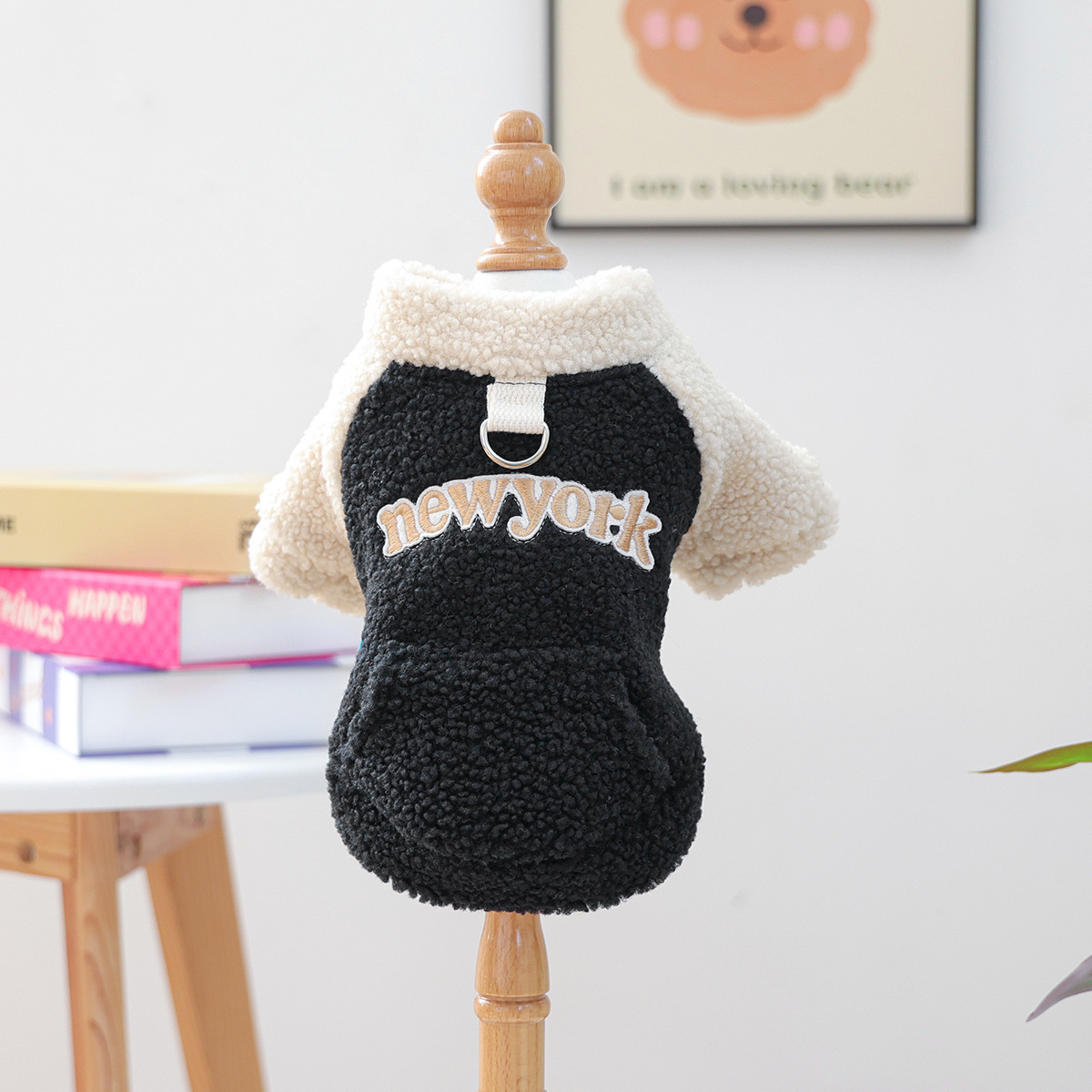 New Spring Pet Vest - Coffee Colored, Fleece Padded & Thickened, Stylish Warm Wear for Puppies & Kittens-BELLEPAW