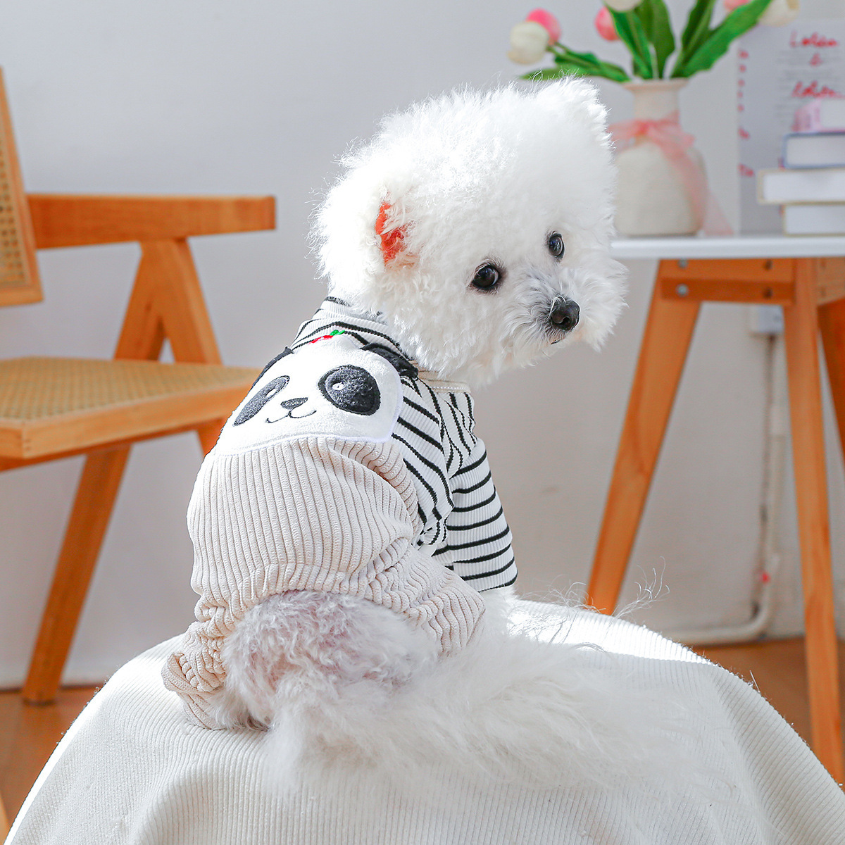 Best Friend Themed Pet Overalls - Fall/Winter Warm Comfortable Wear for Small Dogs, Puppies & Cats