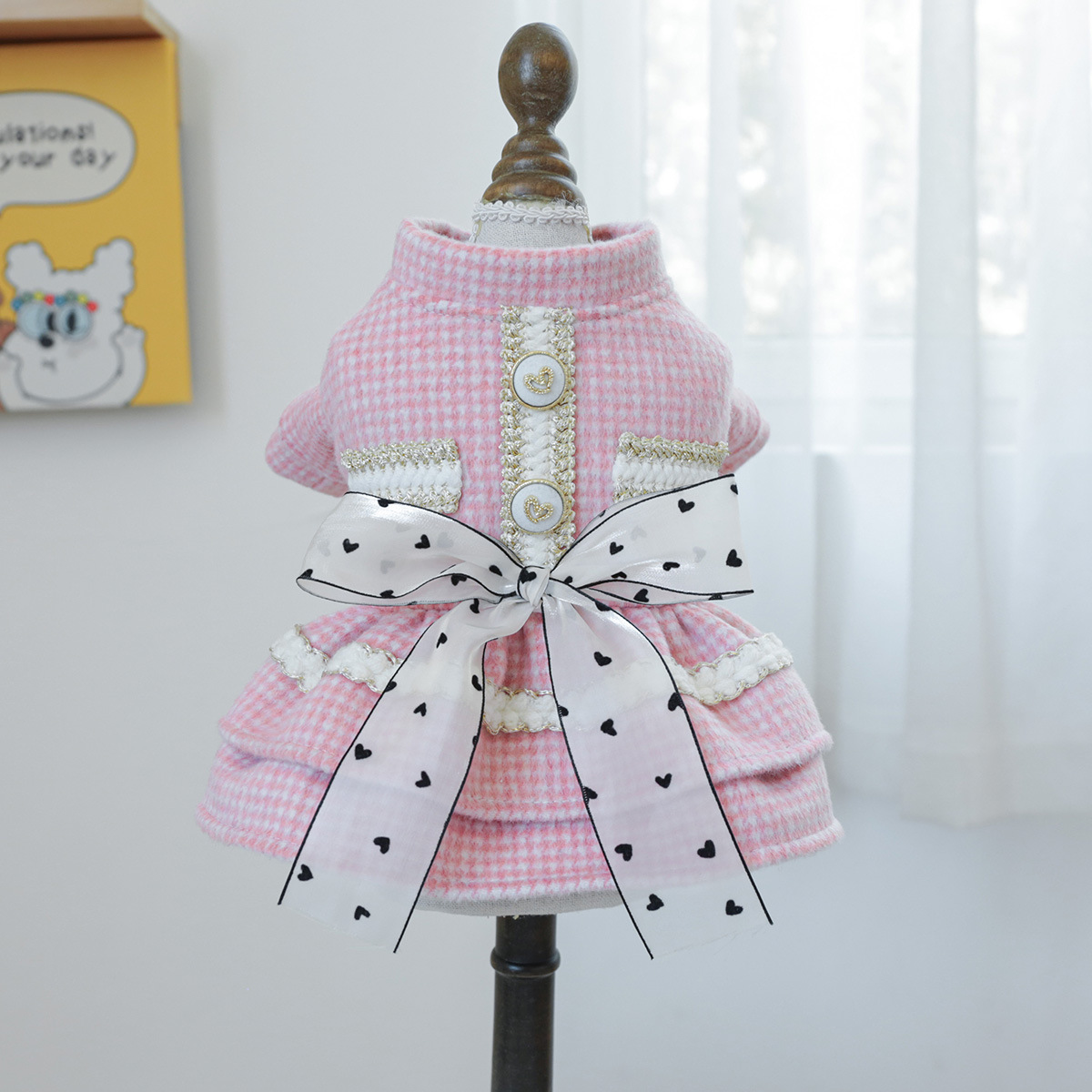 Cute Sweet Princess Dress - Casual Chic Holiday Pet Outfit for Dogs & Cats