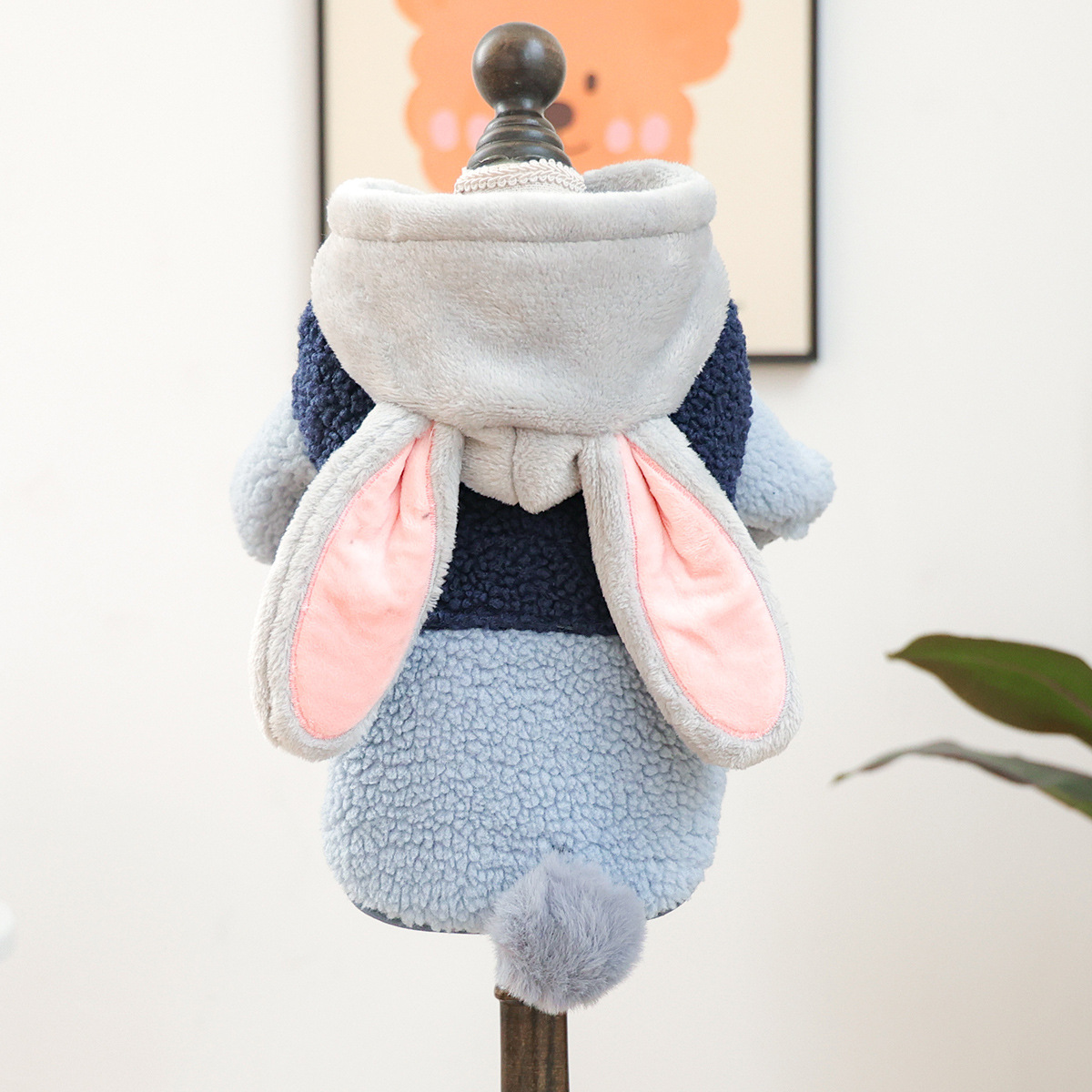 New Winter Pet Vest - Coffee Colored, Fleece Padded & Thickened, Stylish Warm Wear for Puppies & Kittens-BELLEPAW