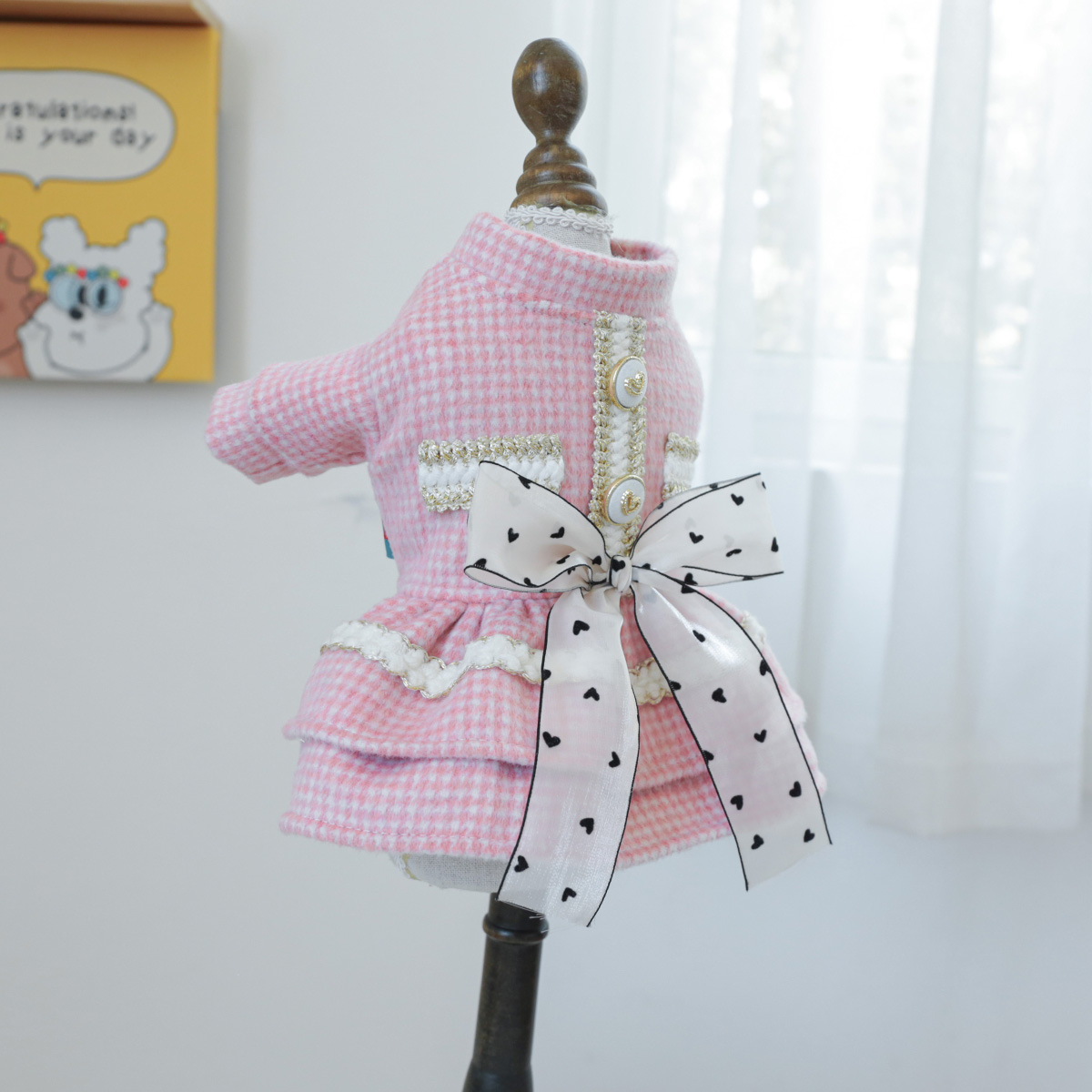 Cute Sweet Princess Dress - Casual Chic Holiday Pet Outfit for Dogs & Cats