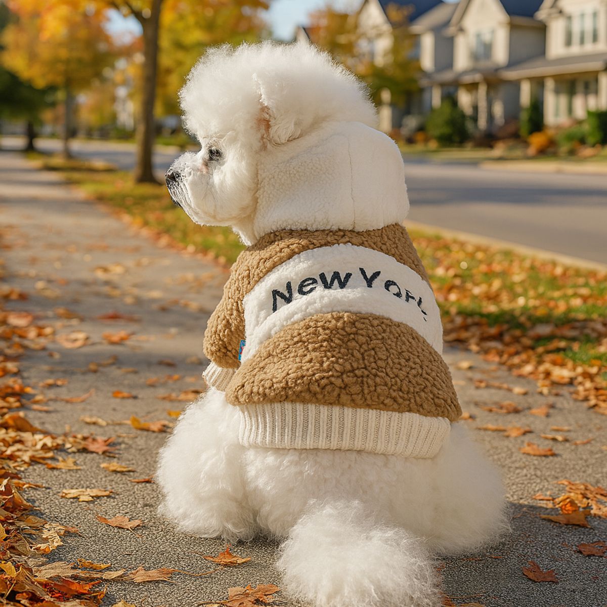 Cozy Lamb Fleece Hoodie | Autumn & Winter Essential | Warm Thickened Pet Wear