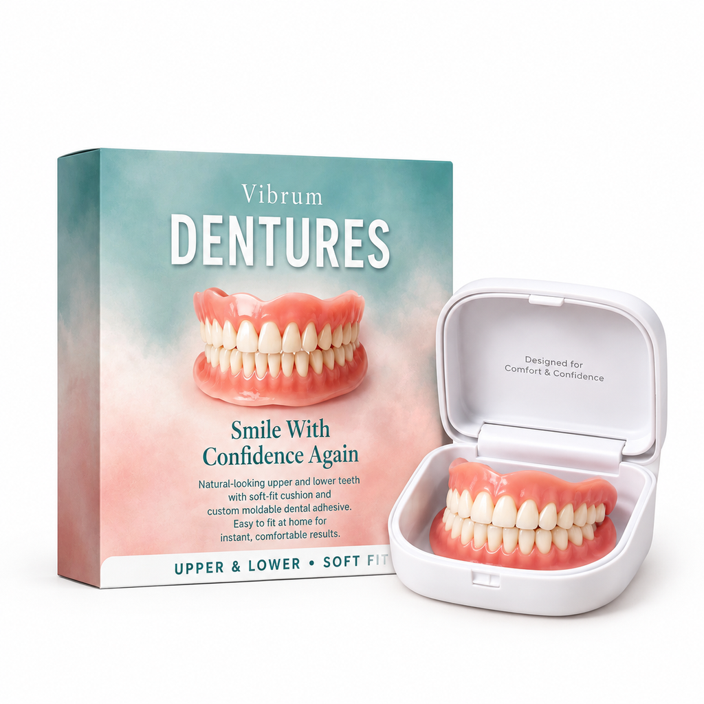  ✨ Transform Your Smile Instantly from Home! Tired of outrageous dentist bills and messy, toxic denture glues? Say hello to the Premium Snap-On Custom Smile—the professional, pain-free solution delivered straight to your door. Skip the waiting room and ge