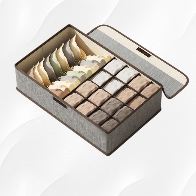 Lidded Drawer Organizer with Dividers