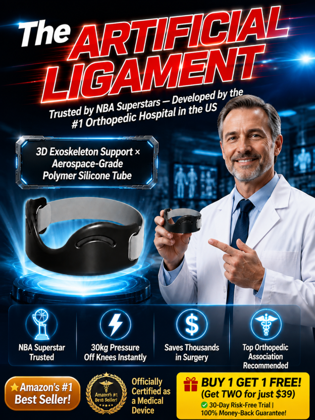 🦵 Say Goodbye to Knee Pain! Developed by top German medical labs, this revolutionary knee brace instantly reduces 30kg of joint pressure. Featuring aerospace-grade silicone support and infrared soothing technology, it acts like a second ligament so you c