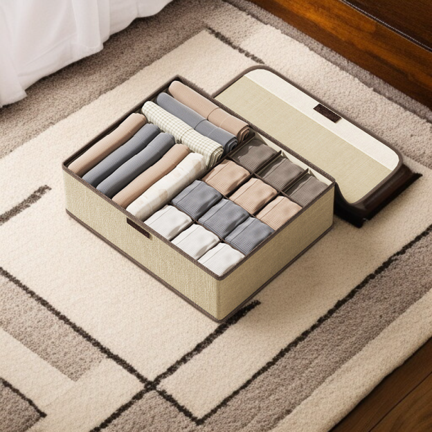 Lidded Drawer Organizer with Dividers