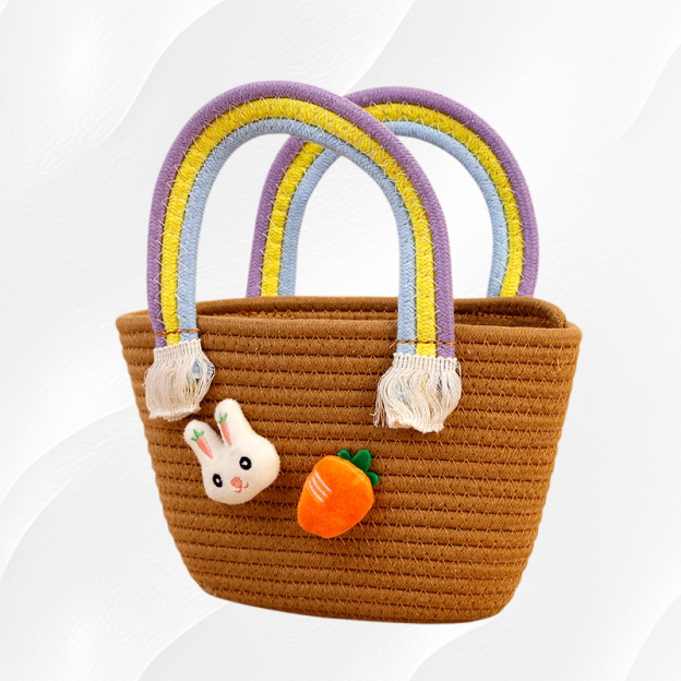 Handmade Cotton Rope Basket