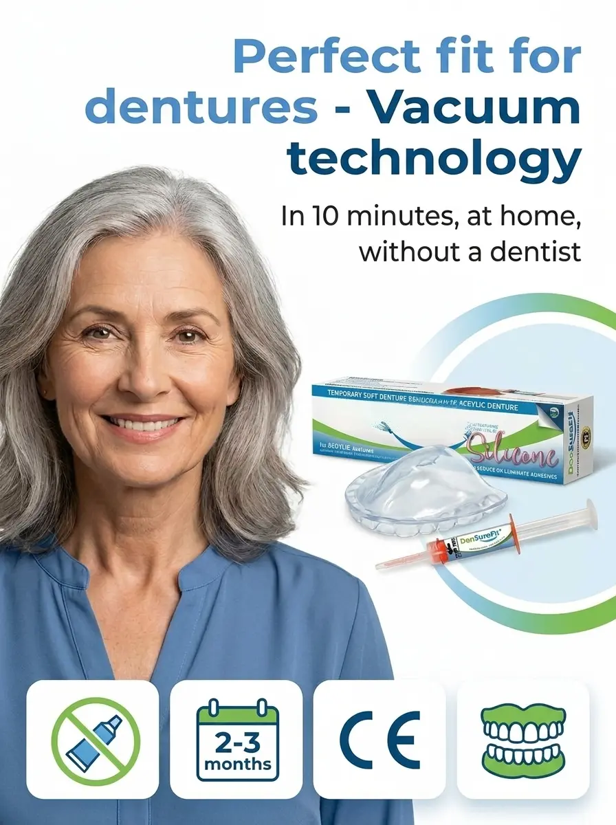 Upgrade Your Smile with the Ultimate DIY Denture Liner! 🇺🇸🦷