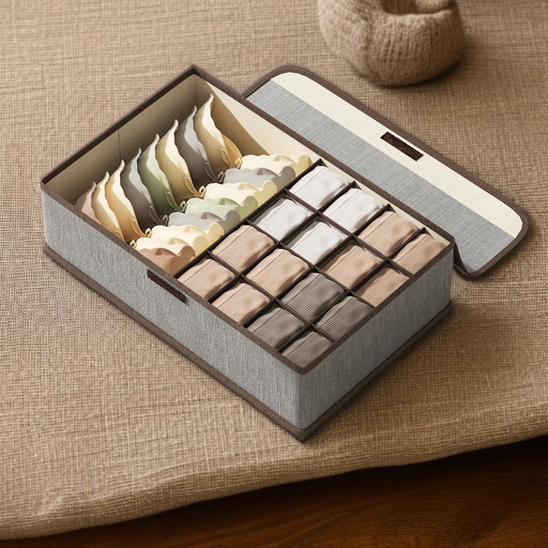 Lidded Drawer Organizer with Dividers