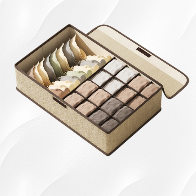 Lidded Drawer Organizer with Dividers