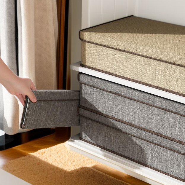 Lidded Drawer Organizer with Dividers