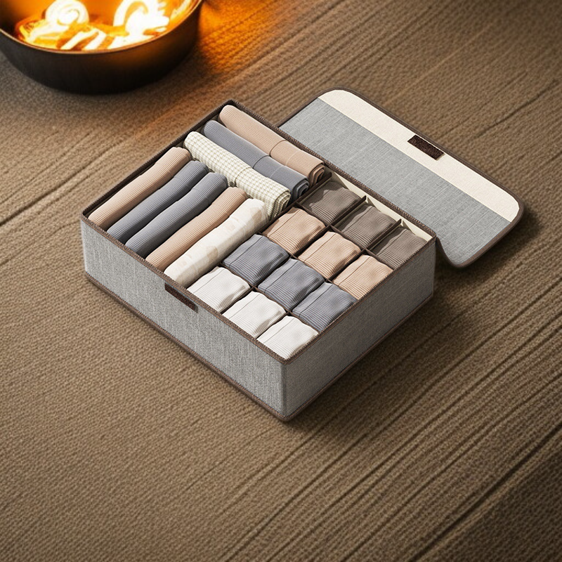 Lidded Drawer Organizer with Dividers