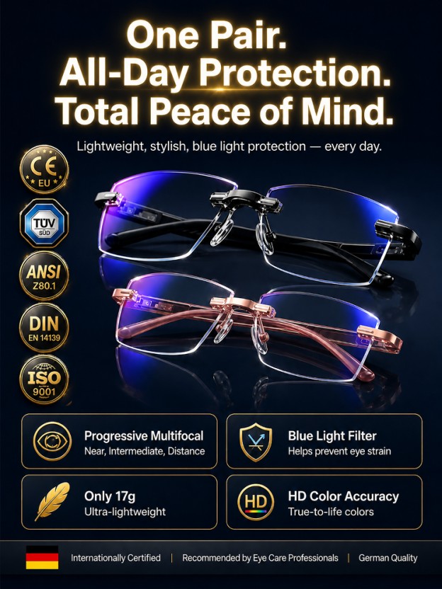 👓Tired of endless eye exams and swapping glasses? One pair is all you will ever need for the next 20 years!