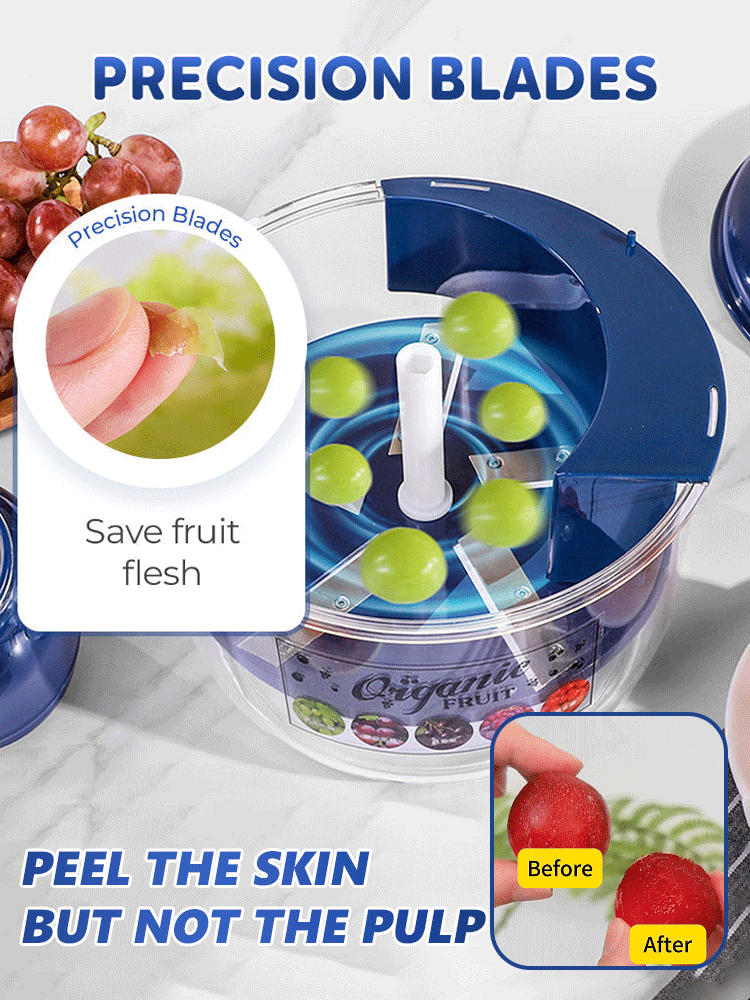 Free Your Hands! 🤲Portable automatic fruit peeler⏱️The 50-Second "Peel Vanishing Act"