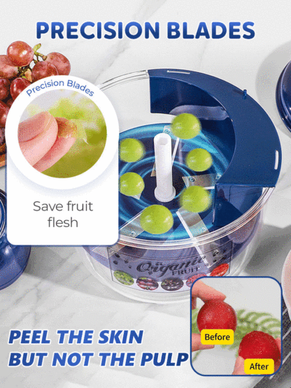 Free Your Hands! 🤲Portable automatic fruit peeler⏱️The 50-Second "Peel Vanishing Act"