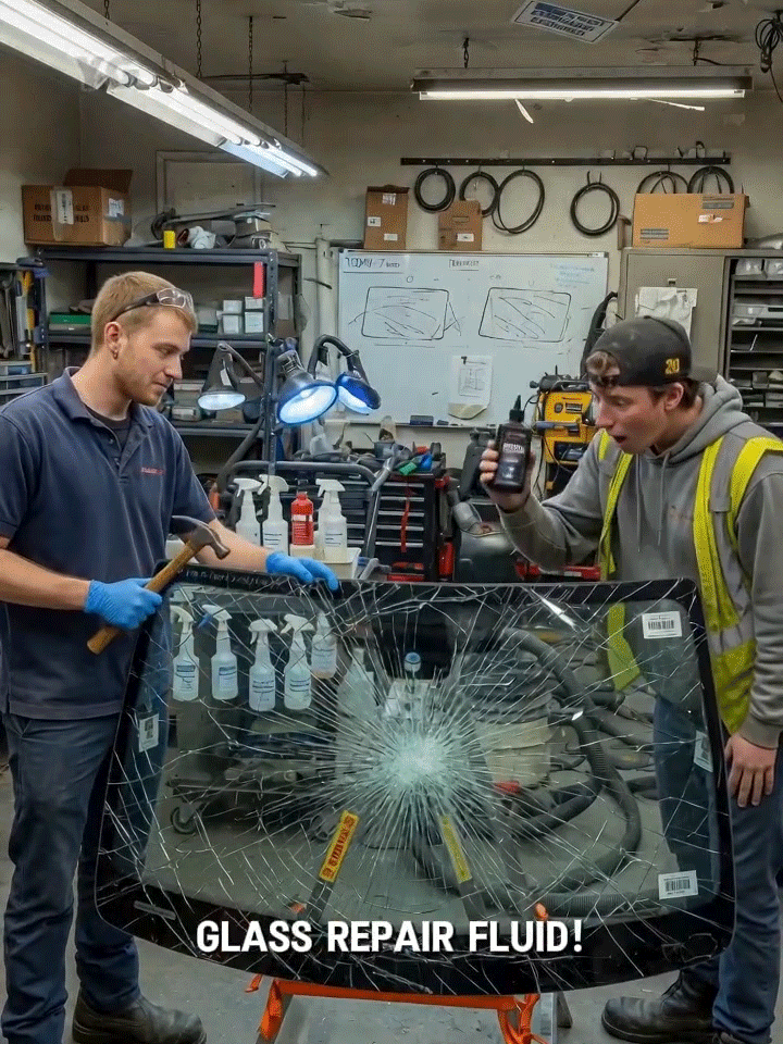 Stop wasting money on windshield replacement: Fix cracks at home in 5 minutes 🛠️✨Save your windshield: Stop crack expansion instantly and regain HD driving vision 🚗🛡️