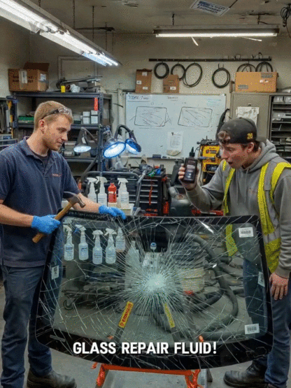 Stop wasting money on windshield replacement: Fix cracks at home in 5 minutes 🛠️✨Save your windshield: Stop crack expansion instantly and regain HD driving vision 🚗🛡️