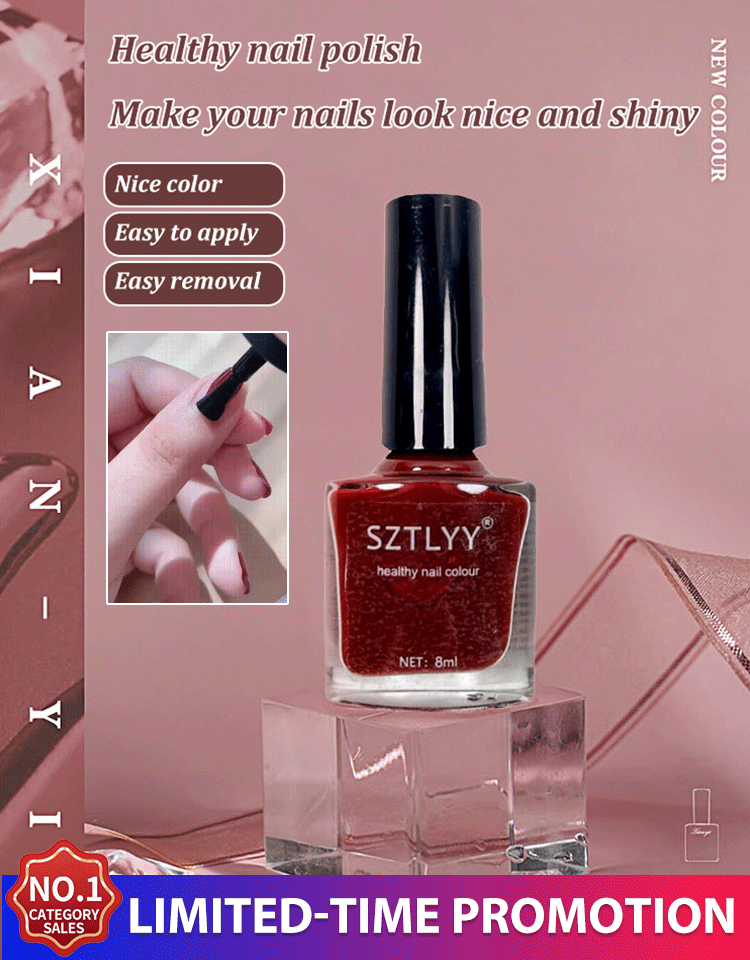 90% of customers choose our 6-piece bundle!  🏆No-bake peel-off nail polish👋Switch colors daily to match your OOTD easily!