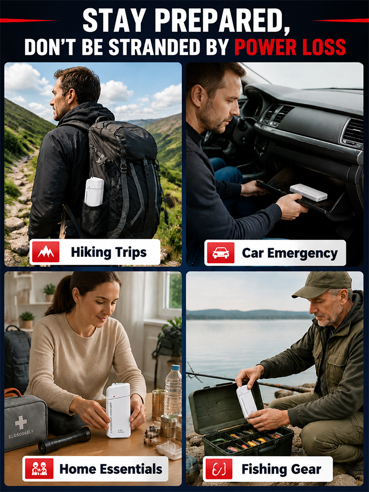 Military-Grade German Chip Emergency Phone Charger –  AA Battery Powered Survival Power Bank with Zero Fire Risk (Clearance Event 50% OFF)