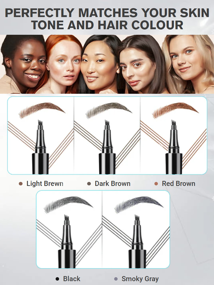 EN: Natural Brows, Stroke by Stroke ✨Fill Your Beard, Boost Confidence 🧔[Creating a Wild, Hairy Look] Beginner-Friendly Eyebrow Pencil🌊Waterproof & Sweatproof💎Better Than Microblading