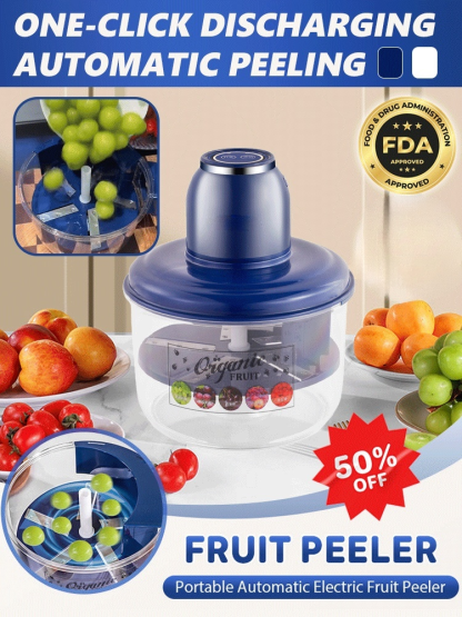 Free Your Hands! 🤲Portable automatic fruit peeler⏱️The 50-Second "Peel Vanishing Act"