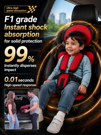 F1-Grade Portable Safety Capsule – 5-Point Safety Lock – Foldable 500g Ultra-Light Harness Seat – Exclusive Limited Supply (Stock Running Low!)
