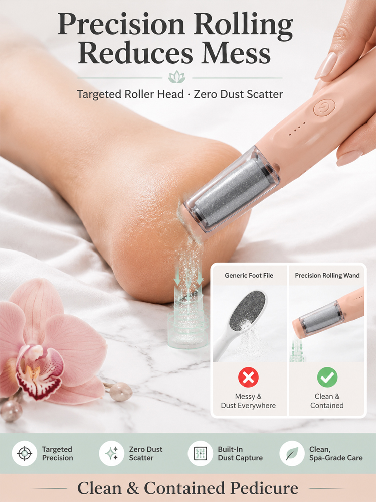 No More Cracked Heels: Get Baby-Soft Feet in Just 60 Seconds 🦶✨Rock Your Sandals with Confidence: Professional Pedi at Home 👡💃