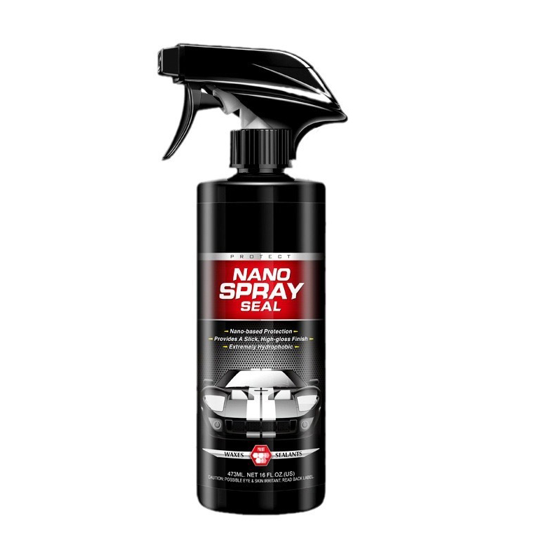 Spray & Wipe – Give Your Paint a Liquid Glass Shield✨[Brand new]Paint care coating agent💧180-Day Super Hydrophobic – Rain Just Slides Off🛡️Nano-Ceramic Coating – Cut Car Washes in Half