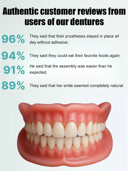 🇺🇸 Developed by U.S. Dental Experts – Custom-Fit for Western Facial Structures🦷 Wears Like Natural Teeth – Instantly Reclaim Your Confident Smile🧳 Comes with Portable Case – Hygienic Storage at Home or On the Go