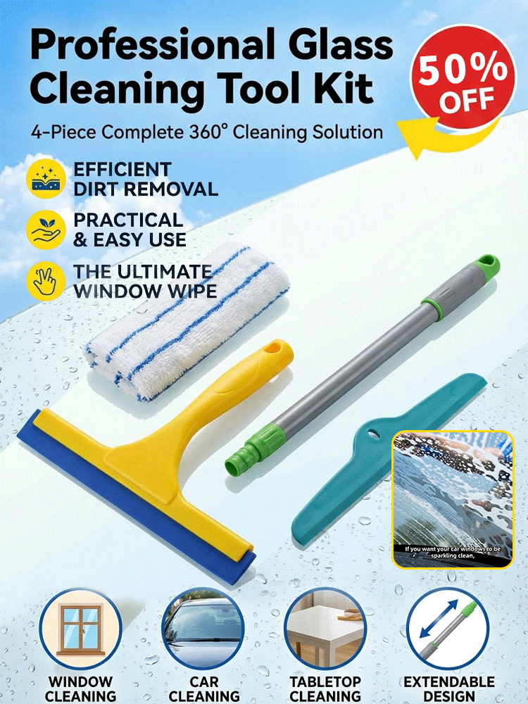 Boost Cleaning Speed 10x! The Secret Tool Pros Swear By ⚡One Tool, Total Clarity! Perfect for Cars, Windows, and Showers 🏠12-Inch Pro Silicone Squeegee: Wipe Away Grime in Just 1 Pass 🧼Starting at Just $45 – Bring 5-Star Hotel Clarity to Your Home 🏨