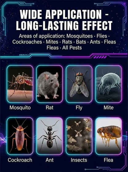 Like magic! Just plug it in and watch pests run away 🪄🐀Skip the $1000 exterminator! Tech hack ends pest problems 💰🛡️